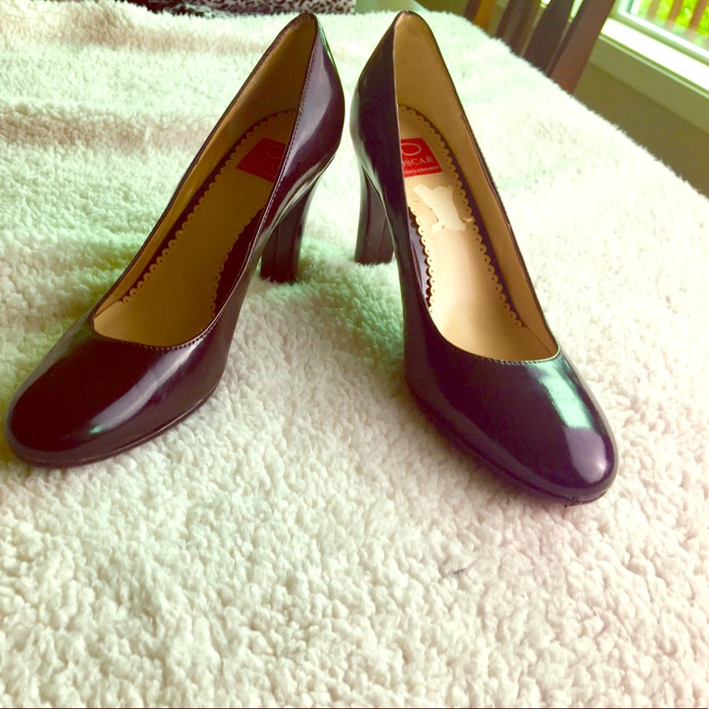❗️3/$25 Oscar de la Renta Black Pumps Size 8M